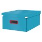 Leitz Click & Store Storage box Rectangular Hardboard, Polypropylene (PP) Blue