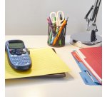 DYMO Branded LetraTag Plastic Labels | 12 mm x 4 m Roll | Black Print on Clear Labels | MultipurposeSelf-Adhesive Labels for LetraTag Label Makers