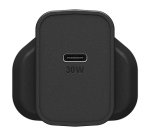 OtterBox UK Wall Charger 30W GaN - 1X USB-C 30W USB-PD, noir