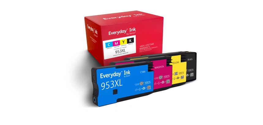 Everyday™ Multipack Ink by Xerox compatible with HP HP953XL (HP953XL MULTIPACK), High capacity