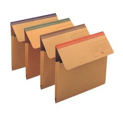 Rexel 00029955 Cardboard Brown, Assorted colours