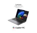Lenovo ThinkPad X9-14 Gen 1 Copilot+ PC Intel Core Ultra 7 258V Computer portatile 35,6 cm (14") WUXGA 32 GB LPDDR5x-SDRAM 1 TB SSD Wi-Fi 7 (802.11be) Windows 11 Pro Italiano Grigio