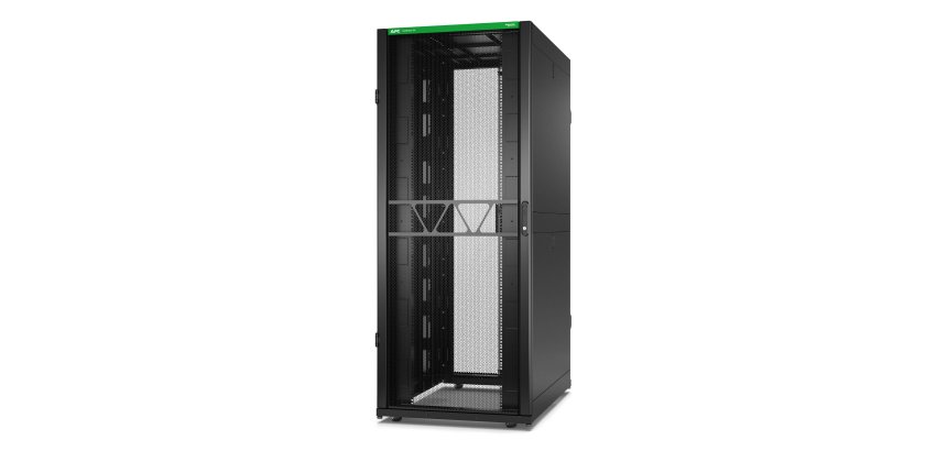 APC Rack Netshelter SX Server, 2e génération, 42U, 1 991H x 800L x 1 200D mm, avec panneaux latéraux, noir