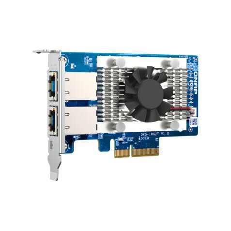 QNAP QXG-10G2T carte réseau Interne Ethernet 10000 Mbit/s