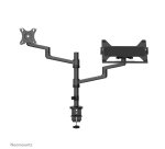 Neomounts DS20-425BL2 Support d'écran à fixer avec support pour ordinateur portable 17-27" - économie d'espace