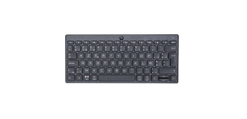 HP 350 Kompakte Multi-Device Bluetooth-Tastatur Haus AZERTY Belgisch Schwarz
