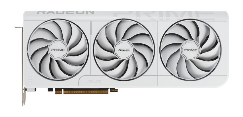 ASUS Prime -RX9070XT-O16G-WHITE AMD Radeon RX 9070 XT 16 Go GDDR6