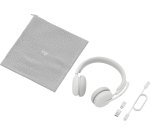 Logitech Zone Wireless 2 Casque Avec fil &sans fil Arceau Bureau/Centre d'appels USB Type-C Bluetooth Blanc