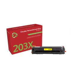 Toner remanufacturé Jaune Everyday™ de Xerox compatible avec HP 203X (CF542X), Grande capacité