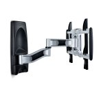 StarTech.com Support Mural TV Articulé - Support Mural VESA, Supporte les Téléviseurs de 26 à 65 pouces et 45kg - Accroche TV Murale Rétractable à Profil Bas - Fixation Murale TV d'Angle Ajustable - Support Télé Articulé