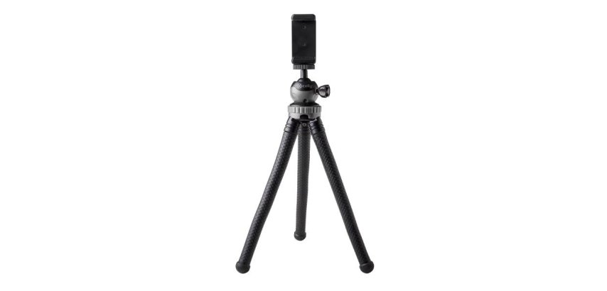 Celly Click Flextri treppiede Smartphone/fotocamera di azione 3 gamba/gambe Nero