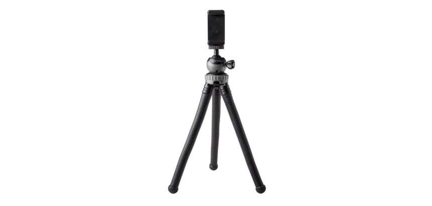 Celly Click Flextri treppiede Smartphone/fotocamera di azione 3 gamba/gambe Nero