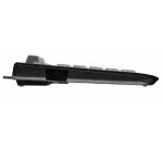 CHERRY KC 1000 SC clavier Universel USB AZERTY Belge Noir