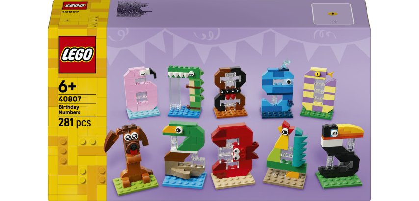 LEGO Iconic Birthday Numbers