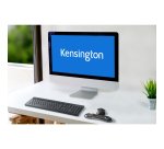 Kensington Reposamuñecas de gel fino con dos colores para ratón/trackball - Gris