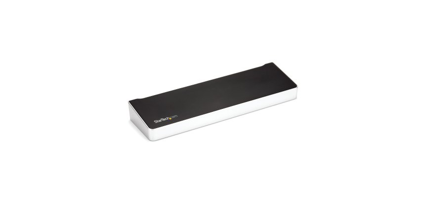 StarTech.com Docking Station USB-C per triplo monitor UHD 4K, Mac e Windows, Dock USB C a HDMI e DisplayPort, Hub a 5 porte USB 3.0 - PD 100W