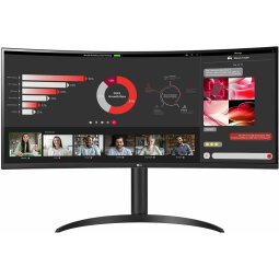 LG UW 34WR55QC-B.AEU computer monitor 86,4 cm (34") 3440 x 1440 Pixels Wide Quad HD LED Zwart