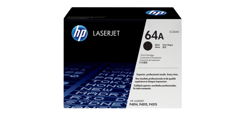 HP 64A - noir - original - LaserJet - cartouche de toner (CC364A)