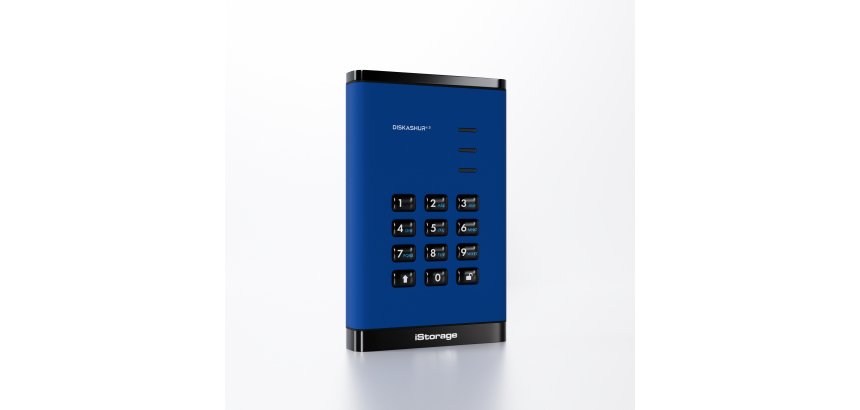iStorage diskAshur3 HDD 256-bit 2TB - Blue