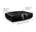 BenQ W5800 Proiettore a raggio standard 2600 ANSI lumen DLP UHD 4K (3840x2160) Compatibilità 3D Nero