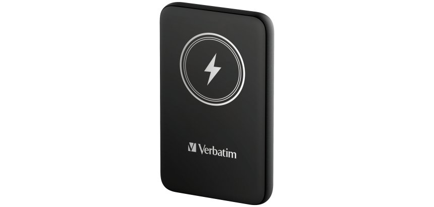 Verbatim Charge 'n' Go Magnetic Wireless Power Bank 10000mAh Black
