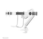 Neomounts NM-D775DXWHITE Support d'écran à fixer 10-32" - ressort à gaz - Topfix - arrêt 180°