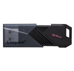Kingston Technology DataTraveler 64GB Portable USB 3.2 Gen 1 Exodia Onyx