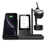 Yealink WH66 Dual Teams Sistema di audioconferenza personale Wireless A Padiglione Ufficio USB tipo A Bluetooth Base di ricarica Nero