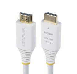 StarTech.com HDMI2-CABLE-4K60-6FW cable HDMI 1,8 m HDMI tipo A (Estándar) Blanco