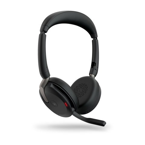 Jabra Evolve2 65 Flex Auriculares Inalámbrico Diadema Oficina/Centro de llamadas USB Tipo C Bluetooth Base de carga