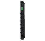 APC Easy Rack unità di distribuzione dell'energia (PDU) 7 presa(e) AC 1U Nero