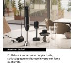 Haier I-Master Series 5 Frullatore a immersione I-Master Serie 5 Nero, 3 lame in acciaio inox, becher 0,9 L, Accessoriato