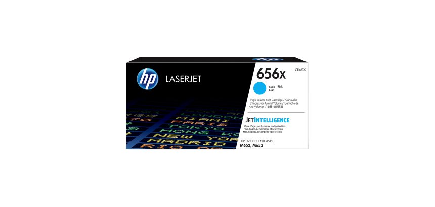 HP 656X - High Yield - cyan - original - LaserJet - toner cartridge (CF461X)