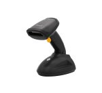 Equip Wireless 1D Laser Barcode Scanner, Long Distance, with Stand