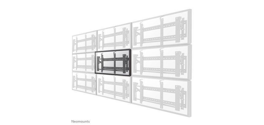 Neomounts LED-VW2000BLACK Support mural pour mur d'images 32-75" - Pop-out - max 70 kg