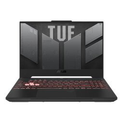 ASUS TUF Gaming A15 FA507NU-LP132W AMD Ryzen™ 5 7535HS Ordinateur portable 39,6 cm (15.6") Full HD 16 Go DDR5-SDRAM 512 Go SSD NVIDIA GeForce RTX 4050 Wi-Fi 6 (802.11ax) Windows 11 Home Noir, Gris