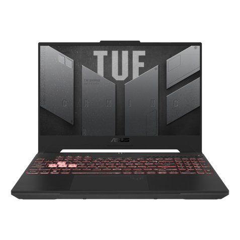 ASUS TUF Gaming A15 FA507NU-LP132W AMD Ryzen™ 5 7535HS Ordinateur portable 39,6 cm (15.6") Full HD 16 Go DDR5-SDRAM 512 Go SSD NVIDIA GeForce RTX 4050 Wi-Fi 6 (802.11ax) Windows 11 Home Noir, Gris