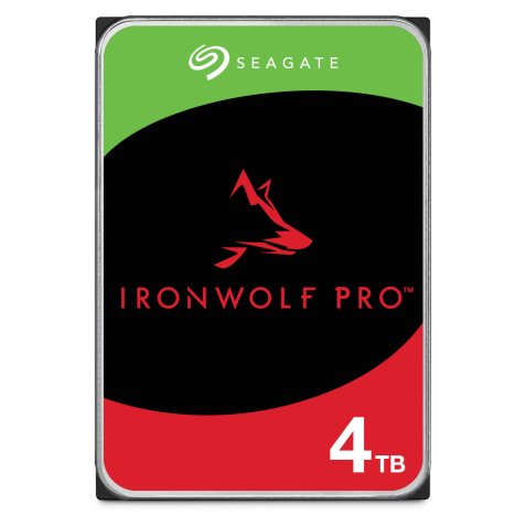 Seagate IronWolf Pro ST4000NT001 4 PACK disque dur 4 To 7200 tr/min 256 Mo 3.5" Série ATA III