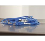 DYMO Rhino Industrial Heat-Shrink Cable Label Tubes | 24 mm x 1.5 m | Black Print on Yellow | for Rhino Label Makers
