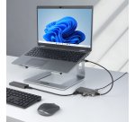 StarTech.com 5G4AC-USB-A-HUB hub & concentrateur USB 3.2 Gen 1 (3.1 Gen 1) Type-A 5000 Mbit/s Gris