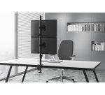 Neomounts FPMA-D550DVBLACK Support d'écran à fixer 10-32" - installation verticale