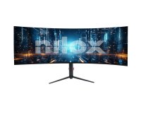 Nilox NXM49CRVDC pantalla para PC 124,5 cm (49") 5120 x 1440 Pixeles Dual QHD LED Negro