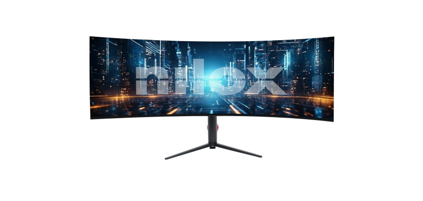 Nilox NXM49CRVDC computer monitor 124.5 cm (49") 5120 x 1440 pixels Dual QHD LED Black