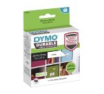 DYMO Authentic LabelWriter Durable Labels | 25mm x 54mm | White Poly | 160 Self-Adhesive Labels | High-Performance | For LabelWriter Label Makers