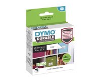 DYMO Authentic LabelWriter Durable Labels | 25mm x 54mm | White Poly | 160 Self-Adhesive Labels | High-Performance | For LabelWriter Label Makers