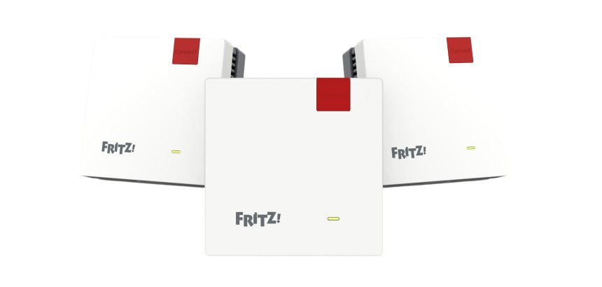 Mesh Set 20003127 sistema Wi-Fi Mesh Dual-band (2.4 GHz/5 GHz) Wi-Fi 6 (802.11ax) Rosso, Bianco Interno