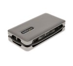 StarTech.com USB-C Multiport Adapter, 4K 60Hz HDMI/VGA, 3-Port USB Hub, 100W Power Delivery Pass-Through, GbE, Travel Docking Station met Charging, Mini Dock, 30cm Wrap-Around Kabel