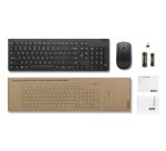 Lenovo 4X31R64484 teclado Ratón incluido Oficina RF inalámbrico Español Negro