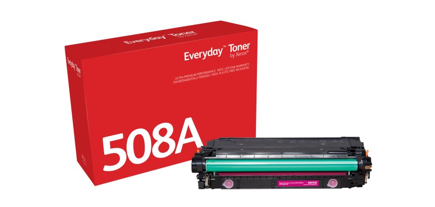 Toner Everyday™ di Xerox Magenta compatibile con HP 508A (CF363A), Capacità standard