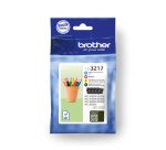Brother LC3217VAL ink cartridge 4 pc(s) Original Black, Cyan, Magenta, Yellow